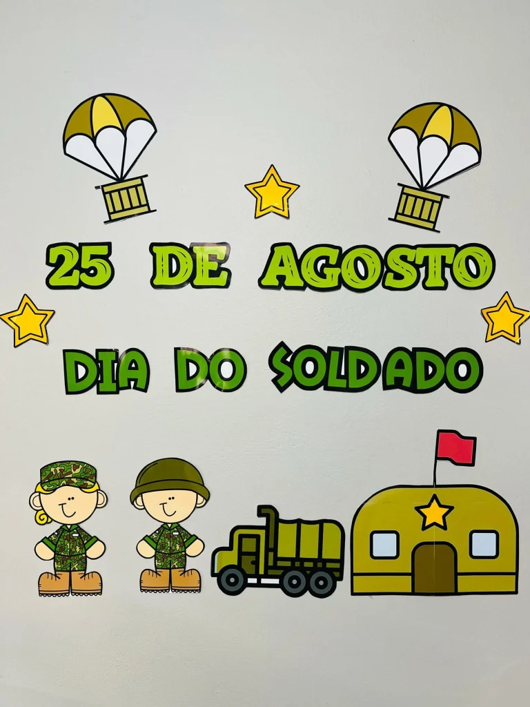 Painel Dia do Soldado com Base Ampliada — foto 3