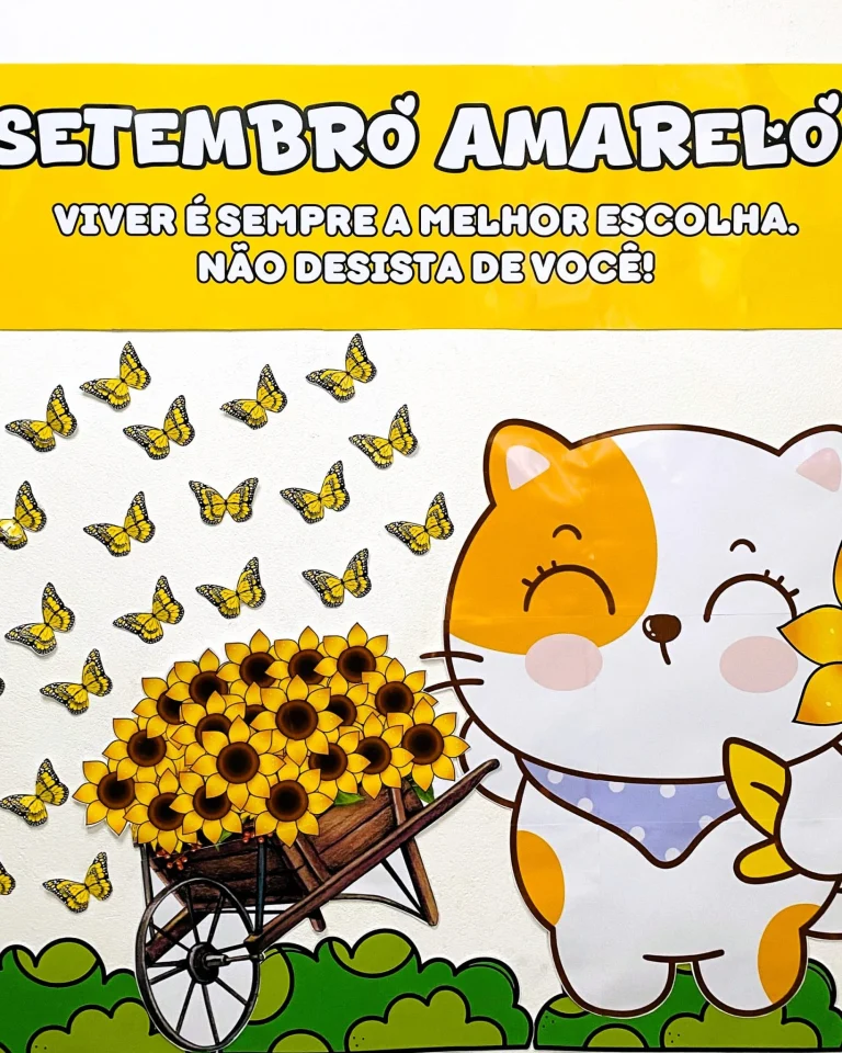 Painel e Cartão Setembro Amarelo — foto 8