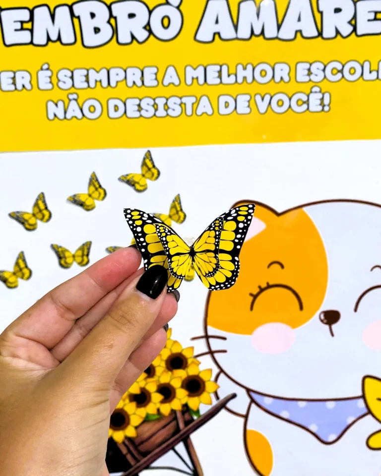 Painel e Cartão Setembro Amarelo — foto 6