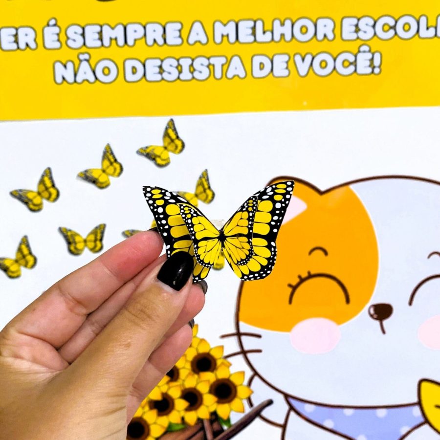 Painel e Cartão - Setembro Amarelo - Setembro Amarelo - Pedagogia de Ideias Painel e Cartão - Setembro Amarelo - Setembro Amarelo