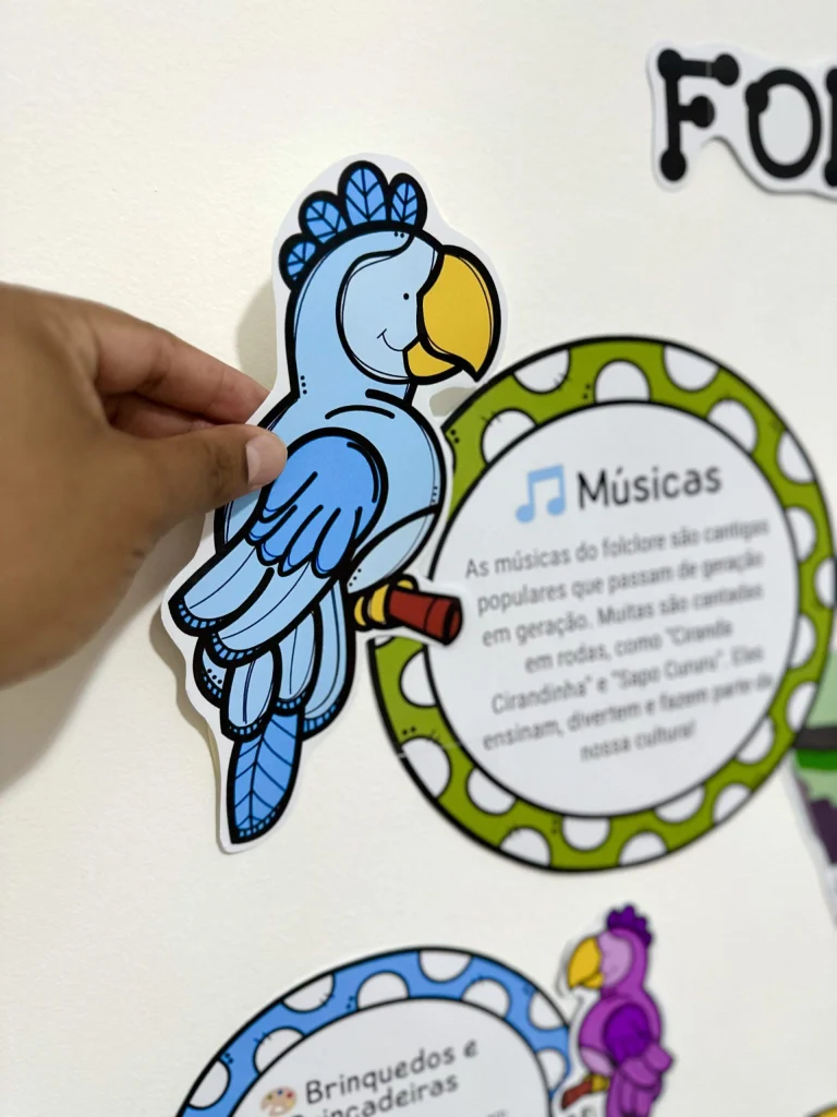 Painel Folclore Brasileiro Colorido — foto 6