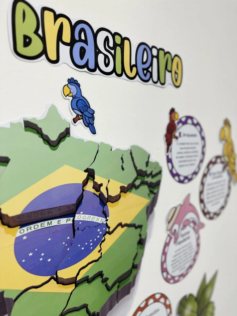 Painel Folclore Brasileiro Colorido — foto 15