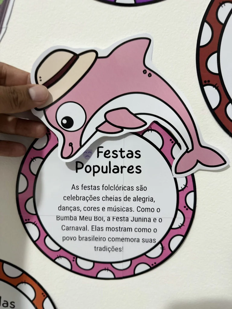 Painel Folclore Brasileiro Colorido — foto 13