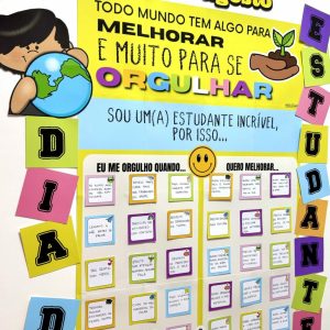Painel Interativo – Dia do Estudante - Dia do Estudante - Pedagogia de Ideias Painel Interativo – Dia do Estudante - Dia do Estudante