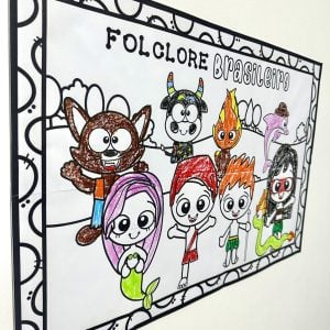 Painel para Colorir – Folclore Brasileiro - Folclore Brasileiro - Pedagogia de Ideias Painel para Colorir – Folclore Brasileiro - Folclore Brasileiro