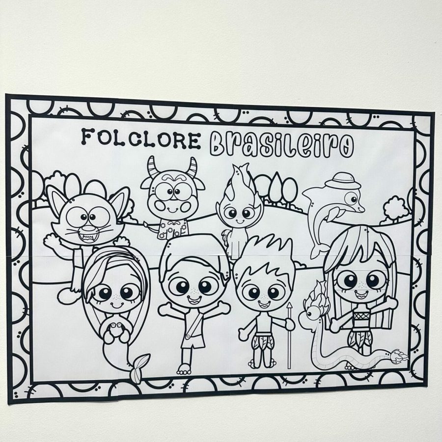 Painel para Colorir – Folclore Brasileiro - Folclore Brasileiro - Pedagogia de Ideias Painel para Colorir – Folclore Brasileiro - Folclore Brasileiro