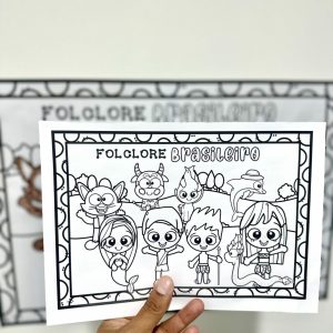 Painel para Colorir – Folclore Brasileiro - Folclore Brasileiro - Pedagogia de Ideias Painel para Colorir – Folclore Brasileiro - Folclore Brasileiro