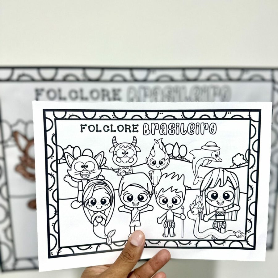 Painel para Colorir – Folclore Brasileiro - Folclore Brasileiro - Pedagogia de Ideias Painel para Colorir – Folclore Brasileiro - Folclore Brasileiro