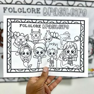 Painel para Colorir – Folclore Brasileiro - Folclore Brasileiro - Pedagogia de Ideias Painel para Colorir – Folclore Brasileiro - Folclore Brasileiro