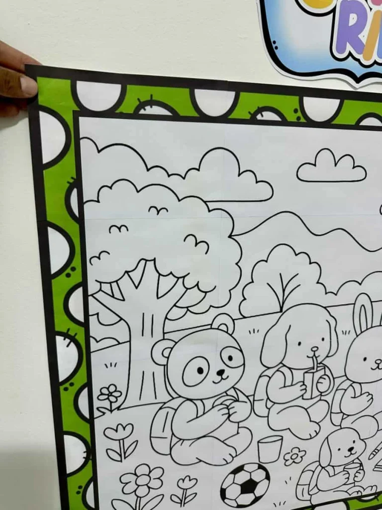 Painel para Colorir Volta às Aulas — foto 9