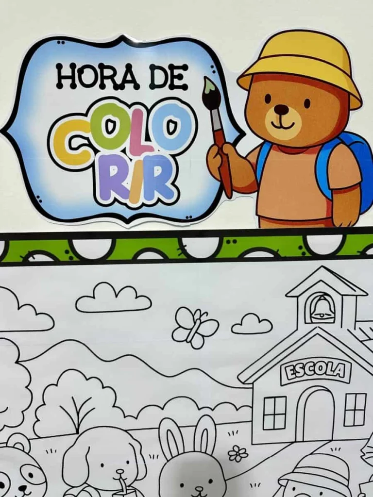 Painel para Colorir Volta às Aulas — foto 8