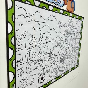 Painel para Colorir – Volta às Aulas - Volta às Aulas