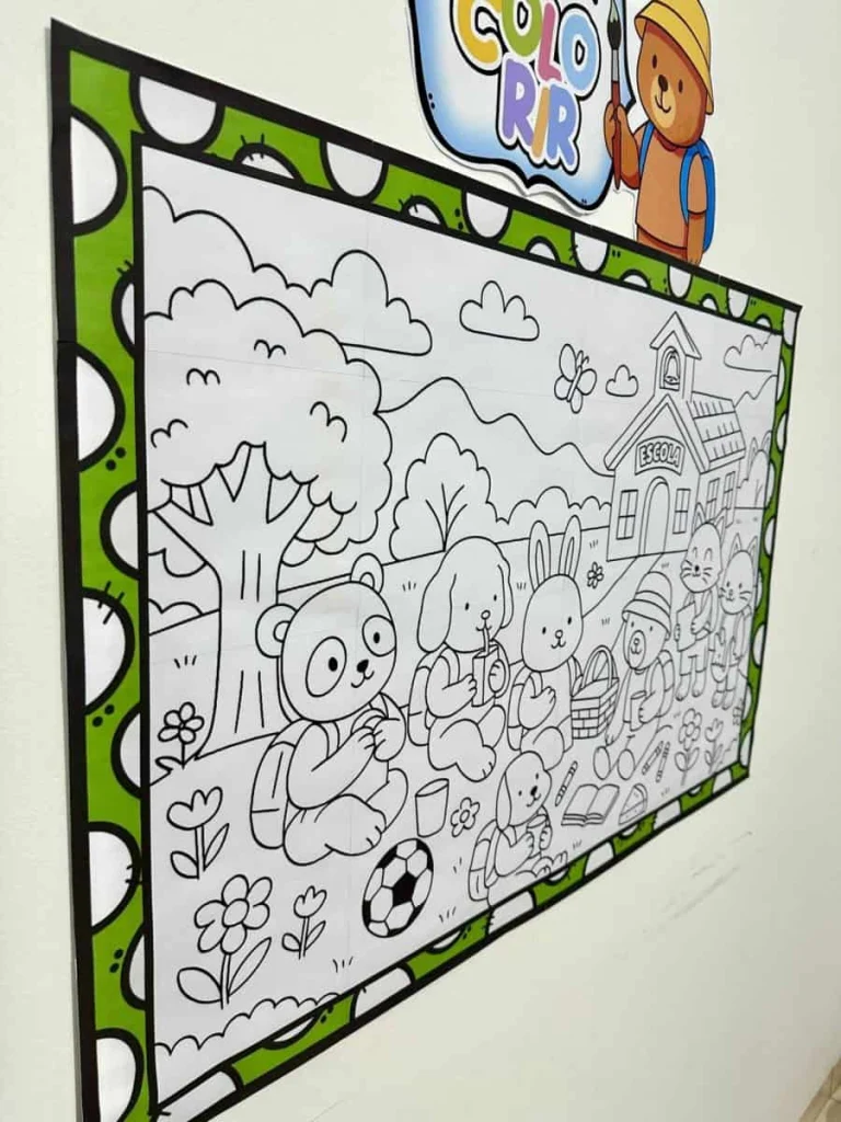 Painel para Colorir Volta às Aulas — foto 6