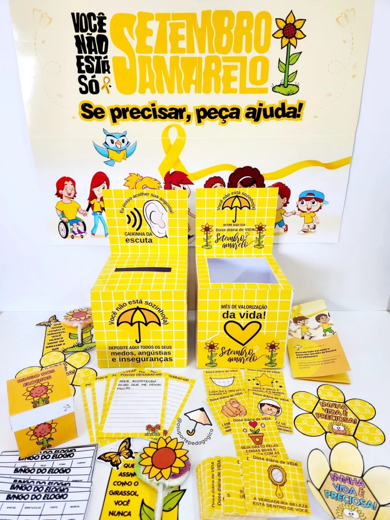 Projeto Pedagógico Setembro Amarelo — foto 2
