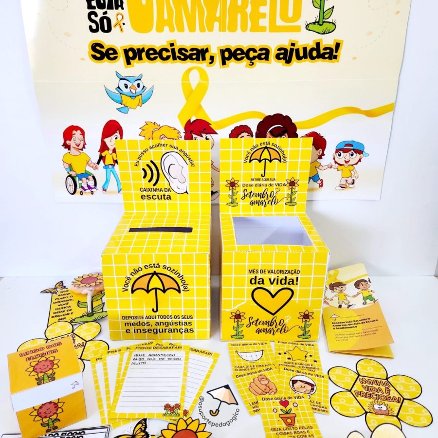 Projeto Setembro Amarelo - Setembro Amarelo - Pedagogia de Ideias Projeto Setembro Amarelo - Setembro Amarelo