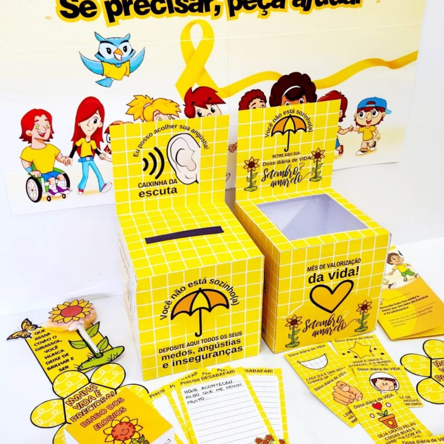 Projeto Setembro Amarelo - Setembro Amarelo - Pedagogia de Ideias Projeto Setembro Amarelo - Setembro Amarelo