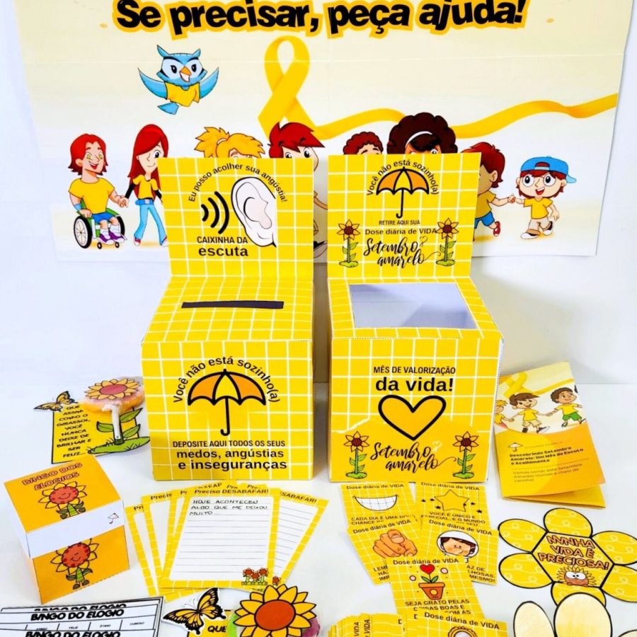 Projeto Setembro Amarelo - Setembro Amarelo - Pedagogia de Ideias Projeto Setembro Amarelo - Setembro Amarelo