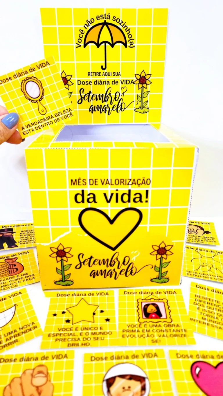Projeto Pedagógico Setembro Amarelo — foto 8