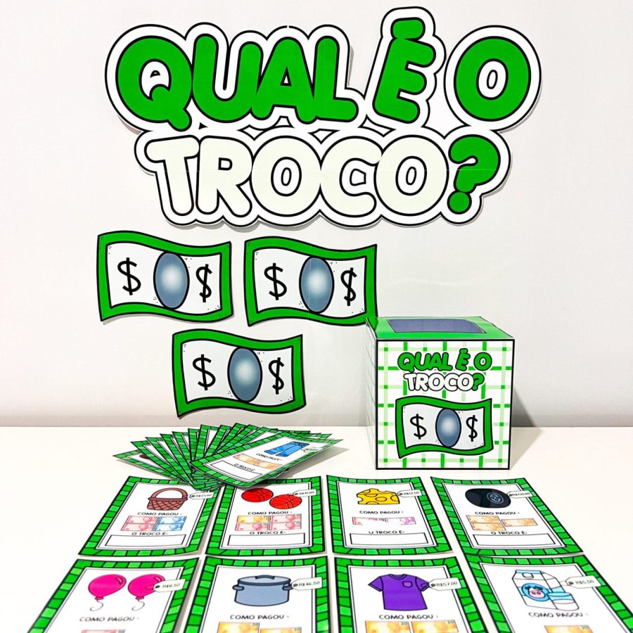 Qual é o troco? - Matemática - Pedagogia de Ideias Qual é o troco? - Matemática