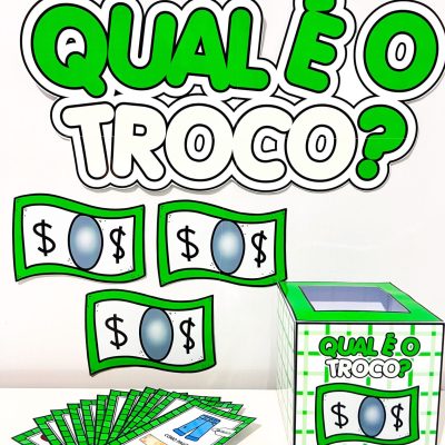 Qual é o troco?