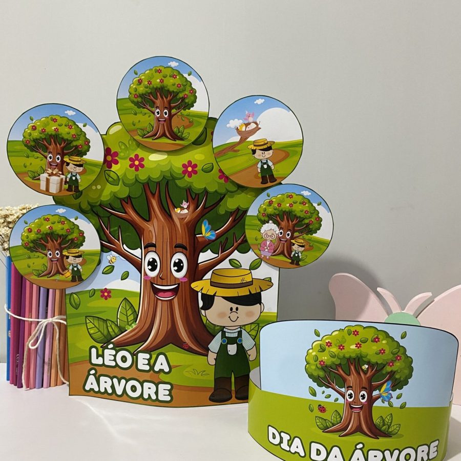 Luva Léo e a Árvore - Dia da Árvore - Pedagogia de Ideias Luva Léo e a Árvore - Dia da Árvore