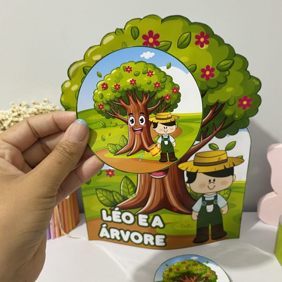 Luva Léo e a Árvore - Dia da Árvore - Pedagogia de Ideias Luva Léo e a Árvore - Dia da Árvore