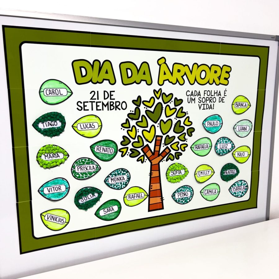 Cartaz Colaborativo Dia da Árvore - Dia da Árvore - Pedagogia de Ideias Cartaz Colaborativo Dia da Árvore - Dia da Árvore