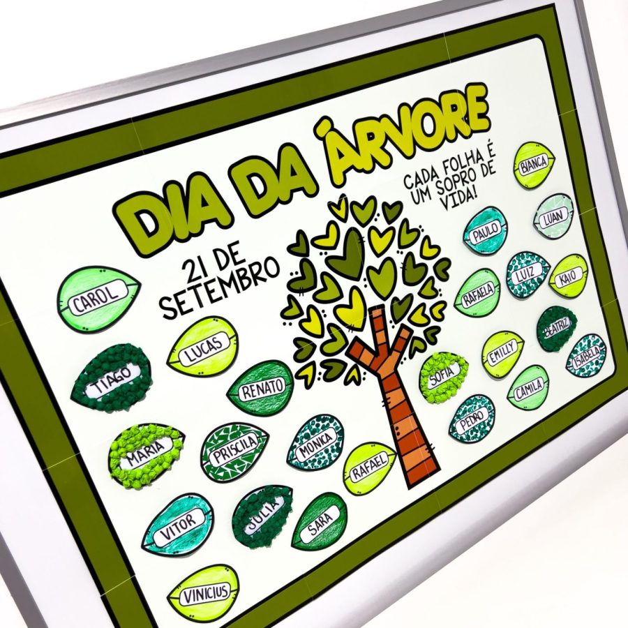 Cartaz Colaborativo Dia da Árvore - Dia da Árvore - Pedagogia de Ideias Cartaz Colaborativo Dia da Árvore - Dia da Árvore