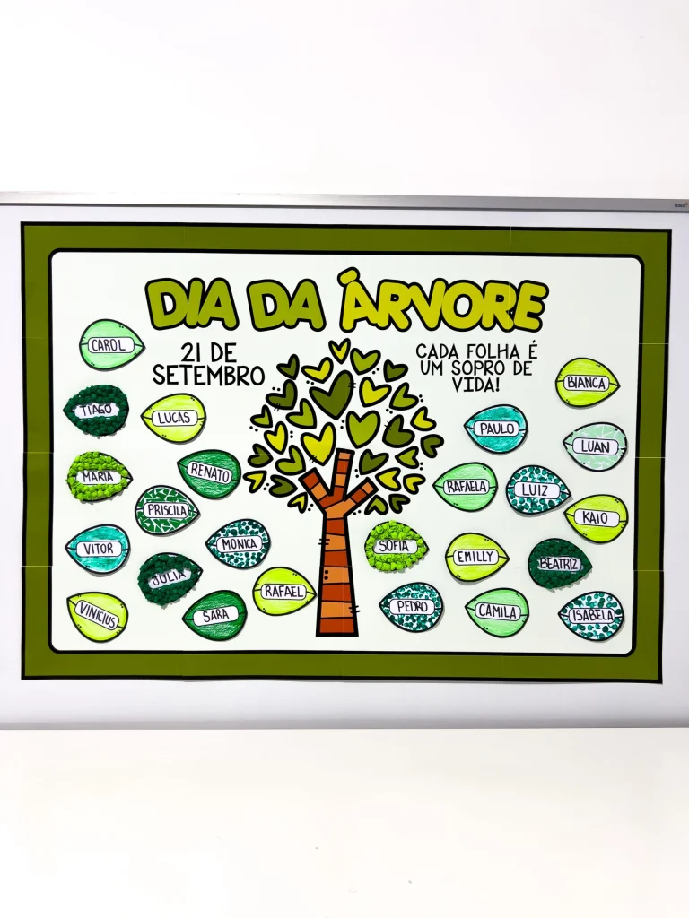 Cartaz Colaborativo Dia da Árvore — foto 2