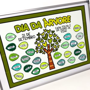 Cartaz Colaborativo Dia da Árvore - Dia da Árvore