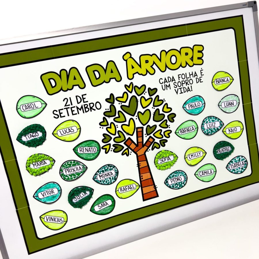 Cartaz Colaborativo Dia da Árvore - Dia da Árvore - Pedagogia de Ideias Cartaz Colaborativo Dia da Árvore - Dia da Árvore