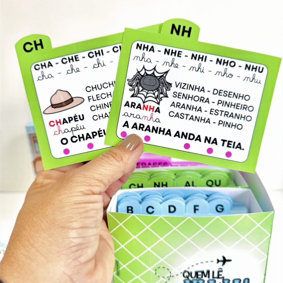 Caixinha de Leitura - Consciência Fonológica - Pedagogia de Ideias Caixinha de Leitura - Consciência Fonológica