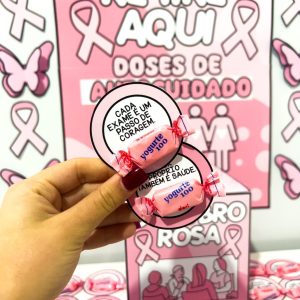 Cantinho Motivacional Outubro Rosa - Outubro Rosa