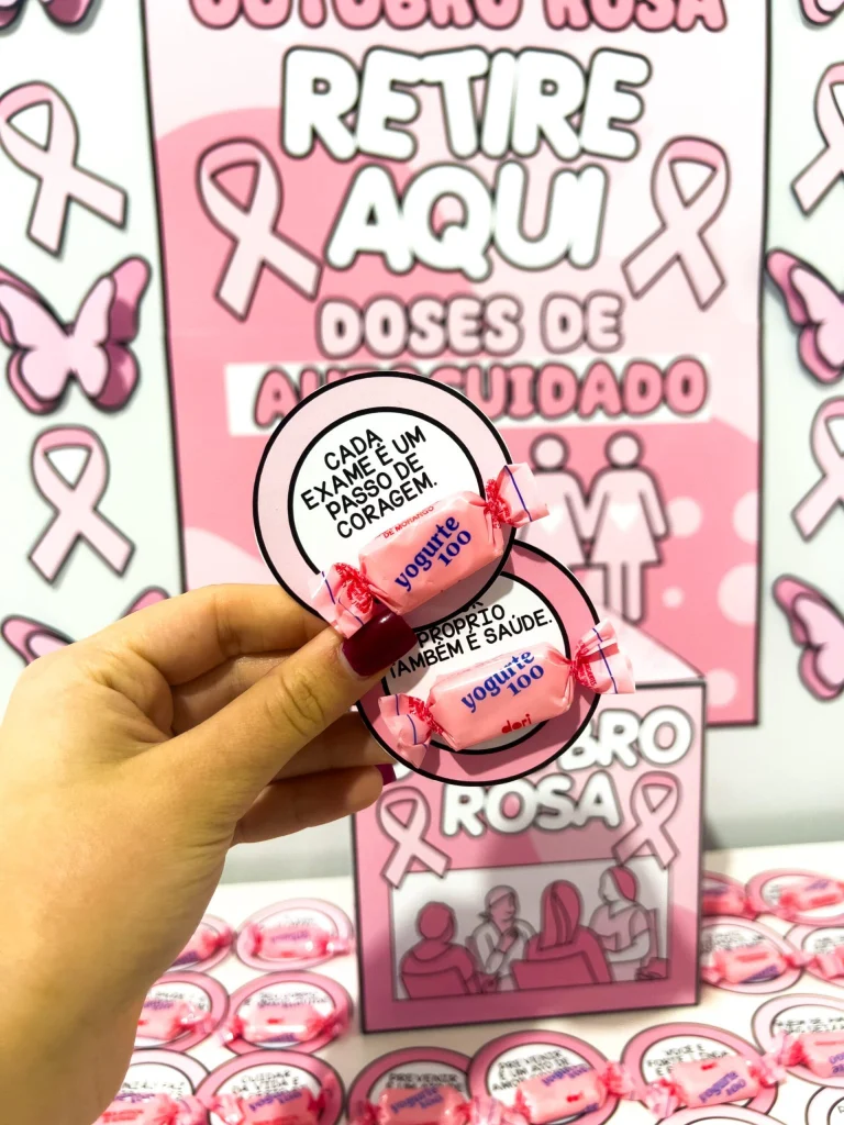 Cantinho Motivacional Outubro Rosa — foto 2