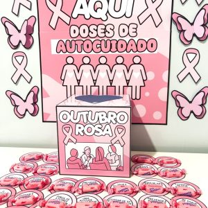 Cantinho Motivacional Outubro Rosa - Outubro Rosa - Pedagogia de Ideias Cantinho Motivacional Outubro Rosa - Outubro Rosa