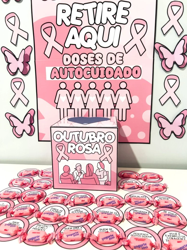 Cantinho Motivacional Outubro Rosa — foto 7