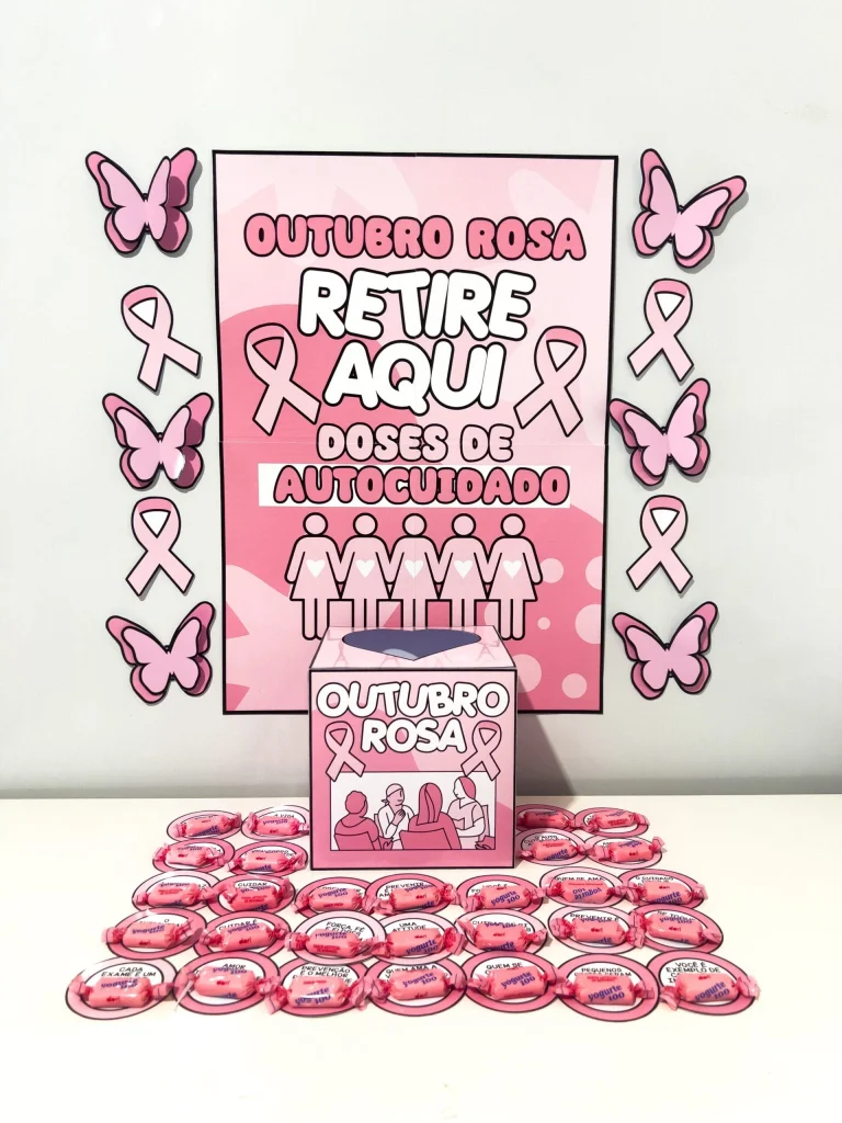 Cantinho Motivacional Outubro Rosa — foto 6