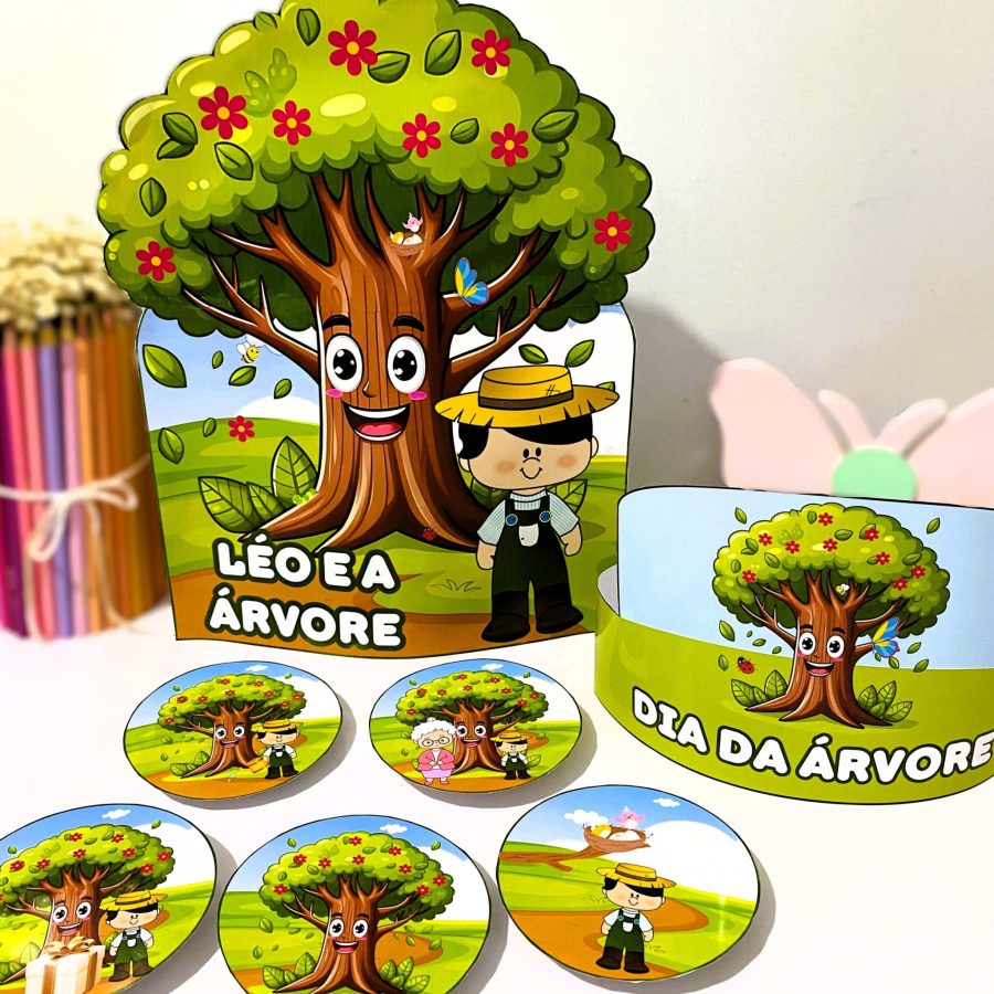 Luva Léo e a Árvore - Dia da Árvore