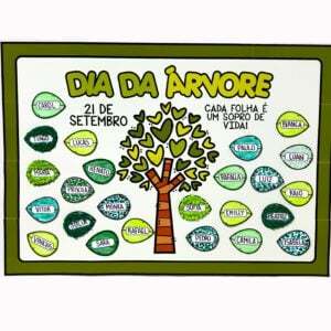 Cartaz Colaborativo Dia da Árvore