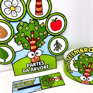 Luva + Lembrancinhas Dia da Árvore