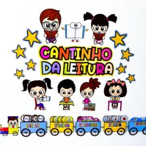 Painel Cantinho da Leitura