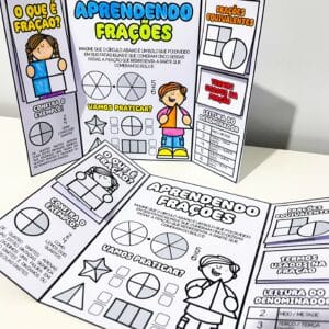 Lapbook Aprendendo Frações