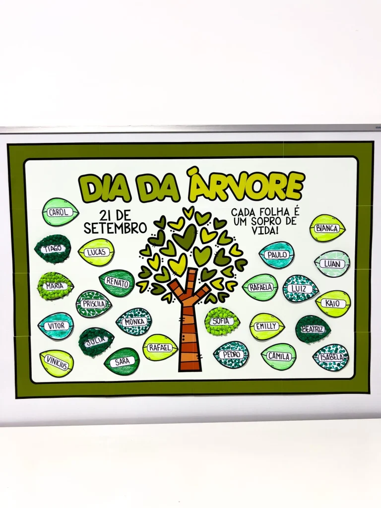 Cartaz Colaborativo Dia da Árvore — foto 1