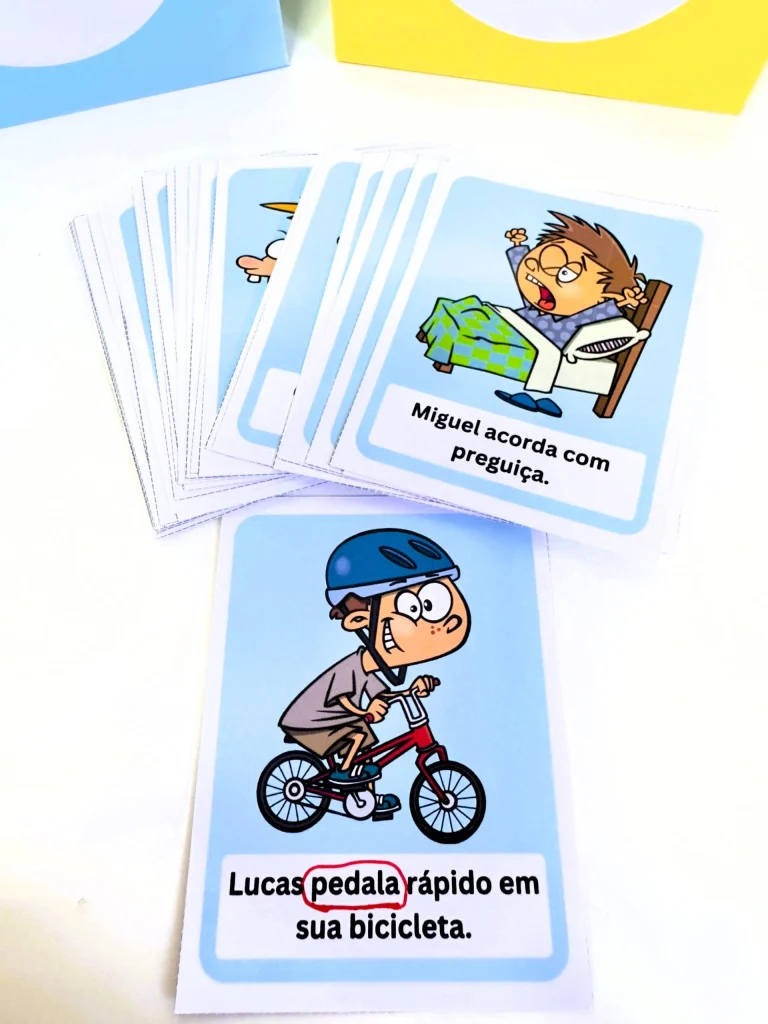 Jogo Dado dos Verbos e 32 Cartas — foto 9
