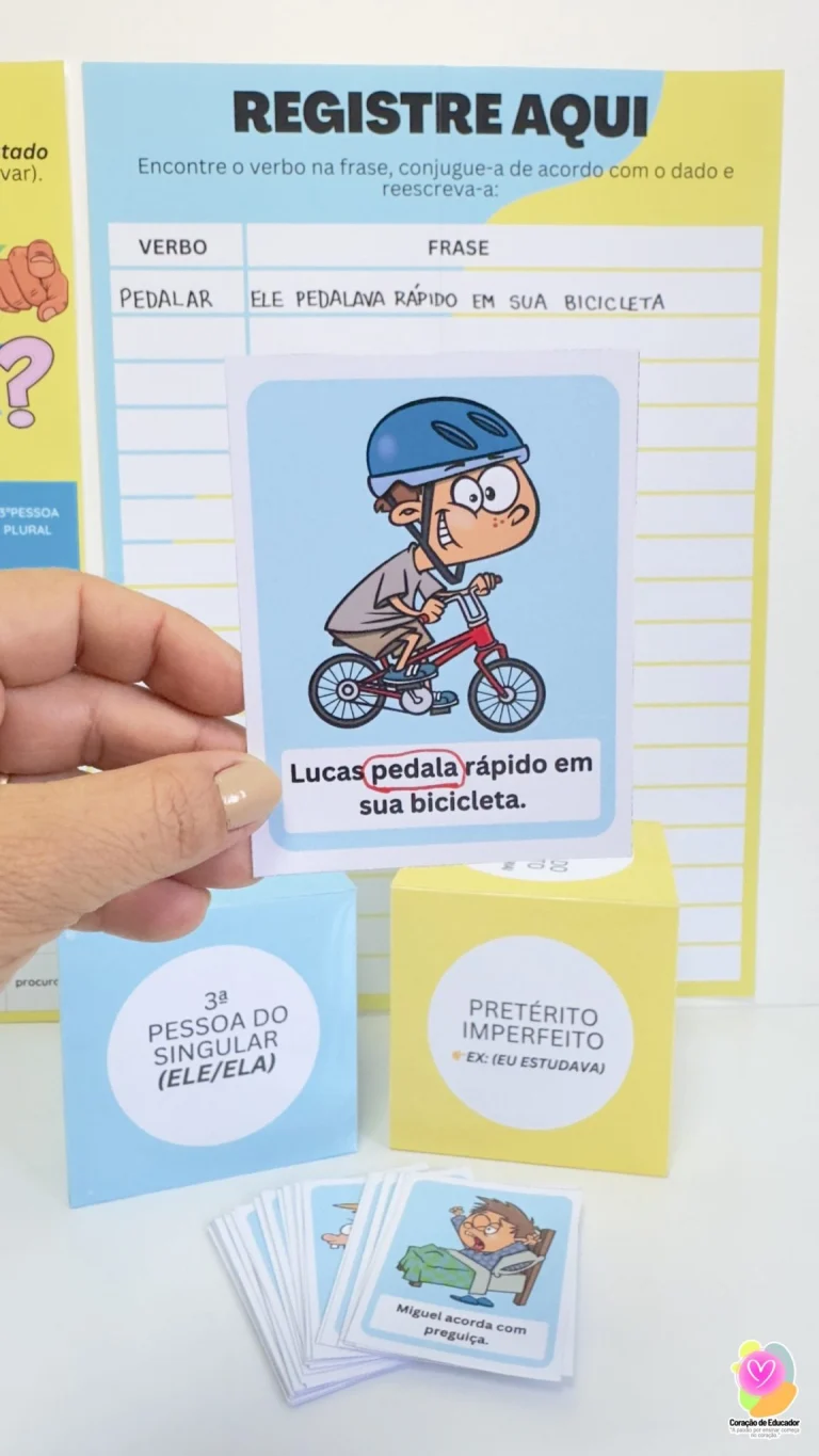 Jogo Dado dos Verbos e 32 Cartas — foto 7