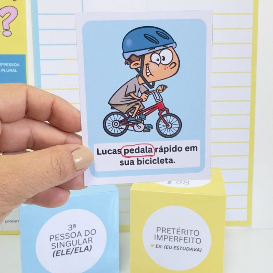 Dado dos Verbos - Gramática - Pedagogia de Ideias Dado dos Verbos - Gramática