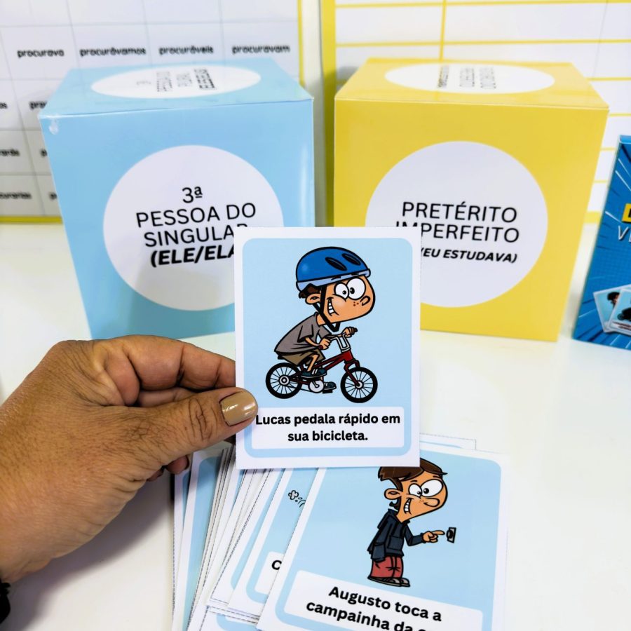 Dado dos Verbos - Gramática - Pedagogia de Ideias Dado dos Verbos - Gramática