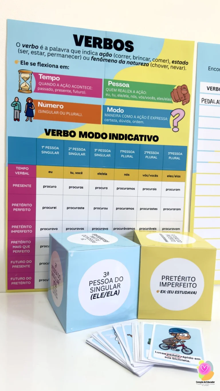 Jogo Dado dos Verbos e 32 Cartas — foto 4
