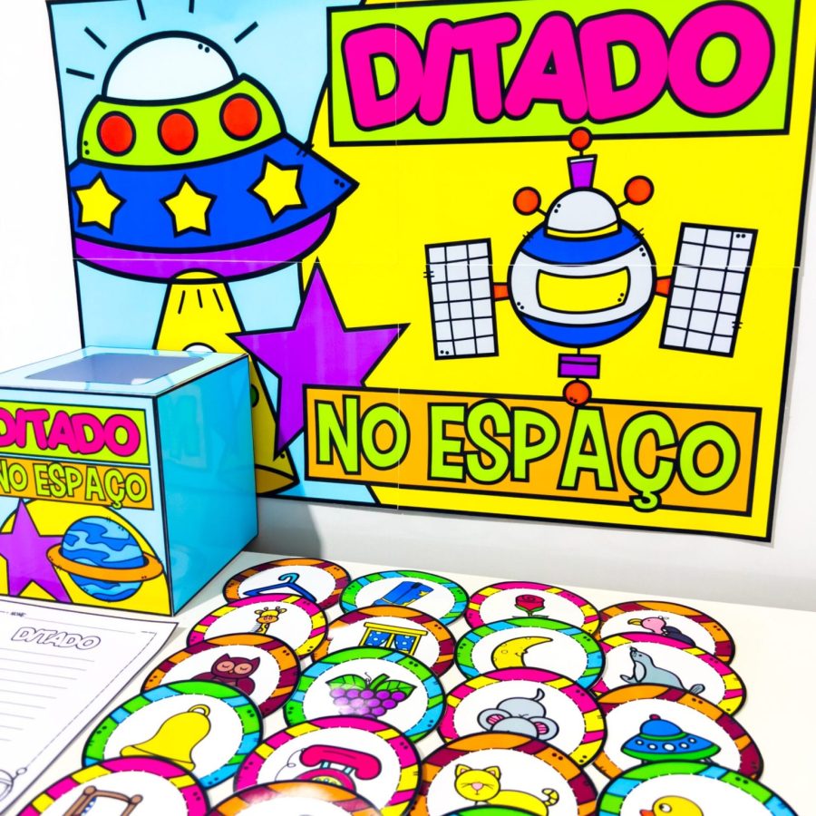 Ditado no Espaço - Leitura e Escrita - Pedagogia de Ideias Ditado no Espaço - Leitura e Escrita