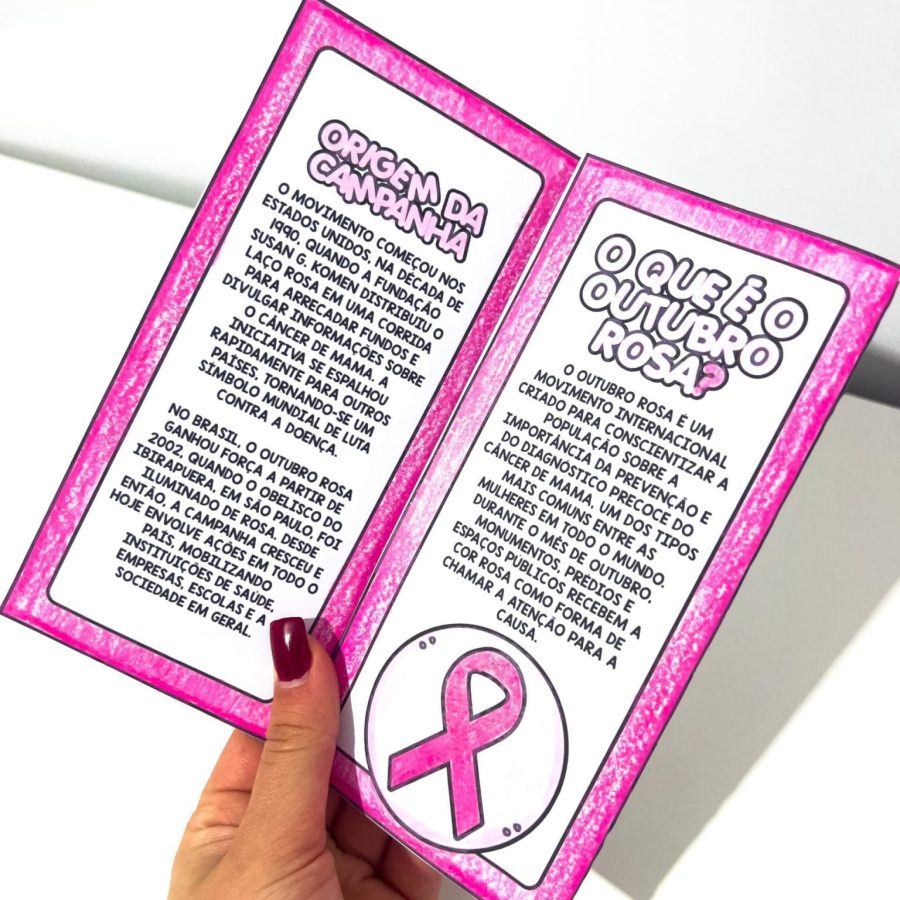 Folder Informativo Outubro Rosa - Outubro Rosa - Pedagogia de Ideias Folder Informativo Outubro Rosa - Outubro Rosa